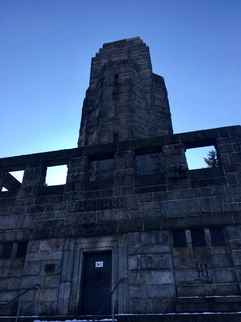 Ausflugsziel im bayerischen Vogtland - der Bismarckturm in Hof