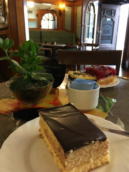 Kaffeehausflair m Café Richter in Reichenbach / Vogtland / Sachsen