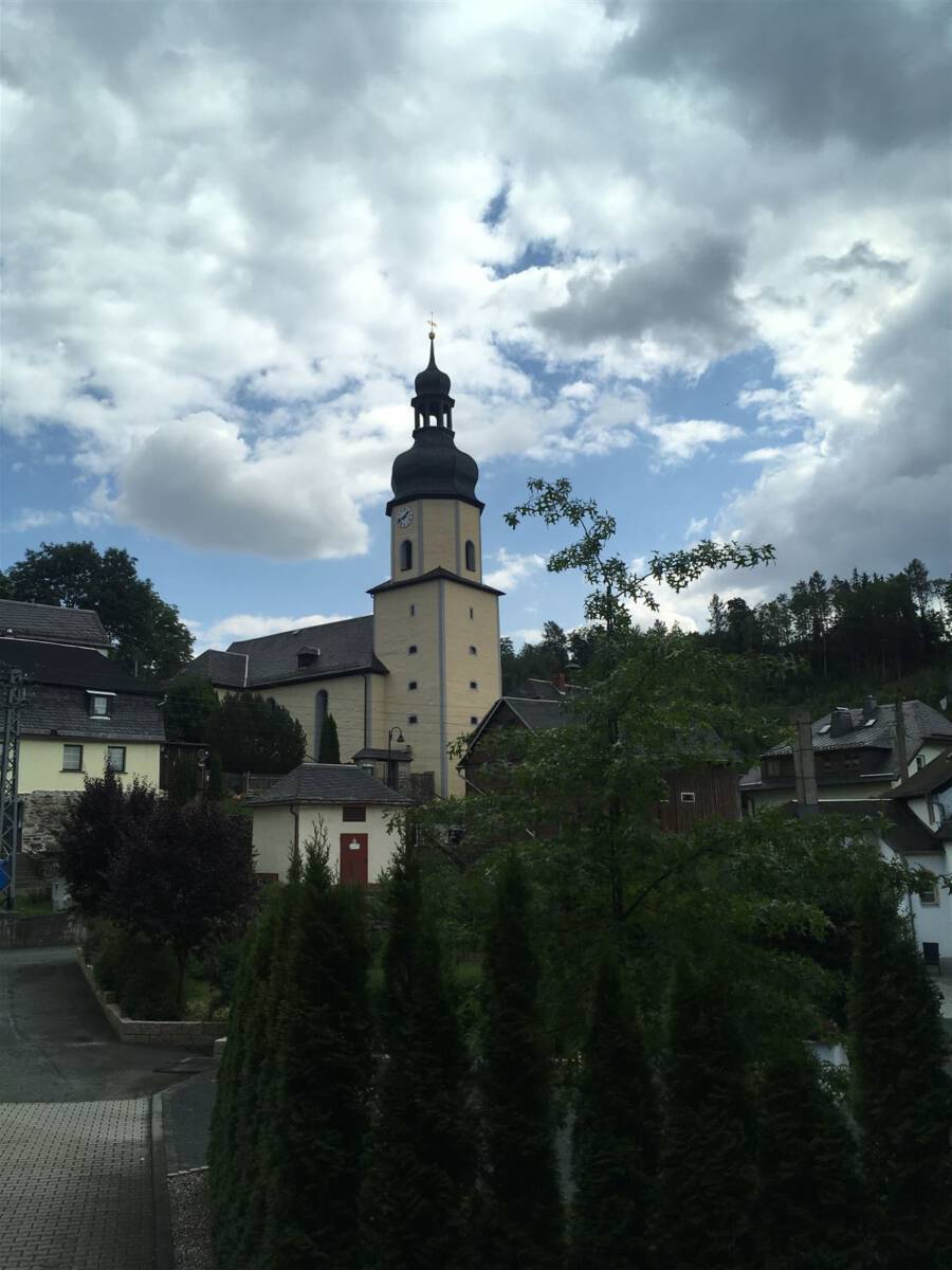 Sparnberg im thüringischen Vogtland