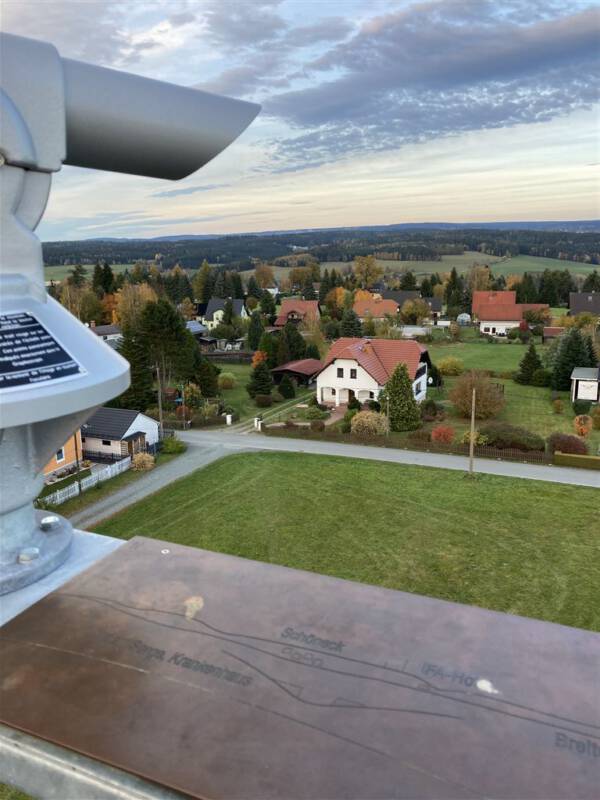 Aussichtsturm in Remtengrün / Adorf Sachsen